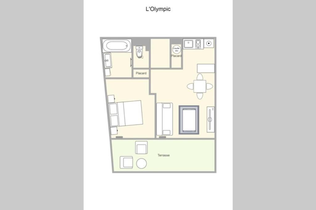 L'Olympic Apartment Chalezeule ภายนอก รูปภาพ